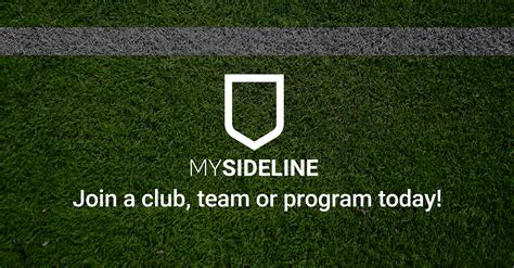 nrl sideline admin|my sideline register player.